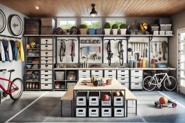 5 Solutions for Storing Bikes, Sports Gear, and Garden Tools