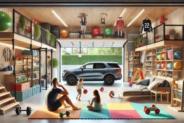 Family-Friendly Multi-Purpose Garages: Create Functional Spaces