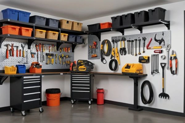 How to Build a Ceiling Storage System for Tools and Equipment