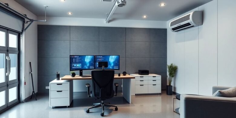 How to Turn Your Garage into a High-Tech Home Office